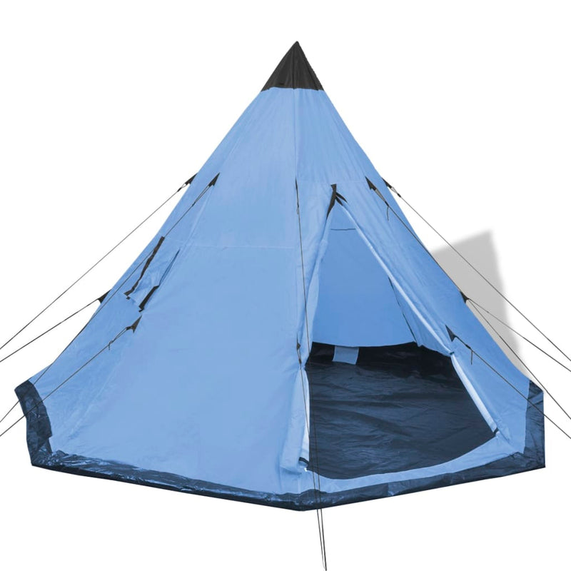 Load image into Gallery viewer, Vidaxl tent 4-persoons blauw
