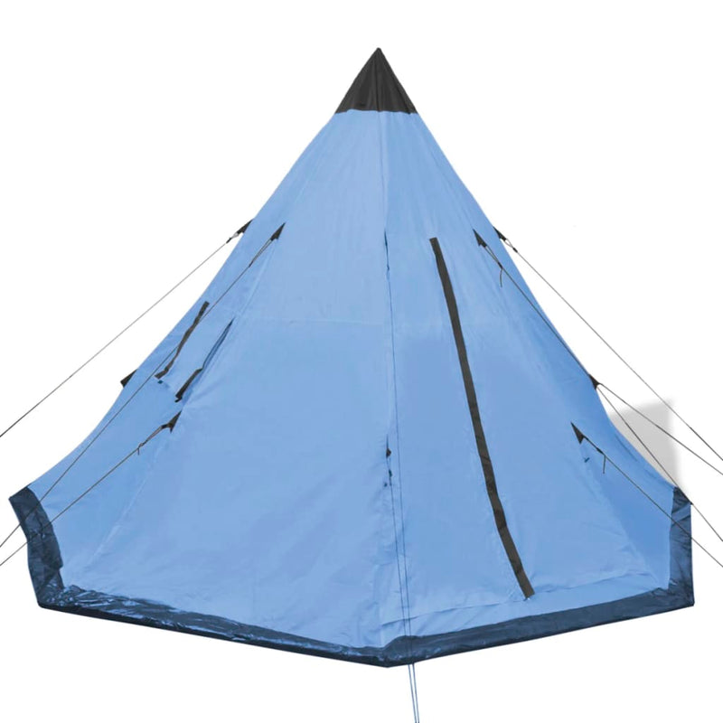 Load image into Gallery viewer, Vidaxl tent 4-persoons blauw
