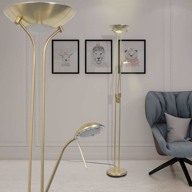 Load image into Gallery viewer, Vidaxl vloerlamp led dimbaar 23 w
