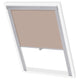Vidaxl rolgordijn verduisterend beige 102 ggl en ggu