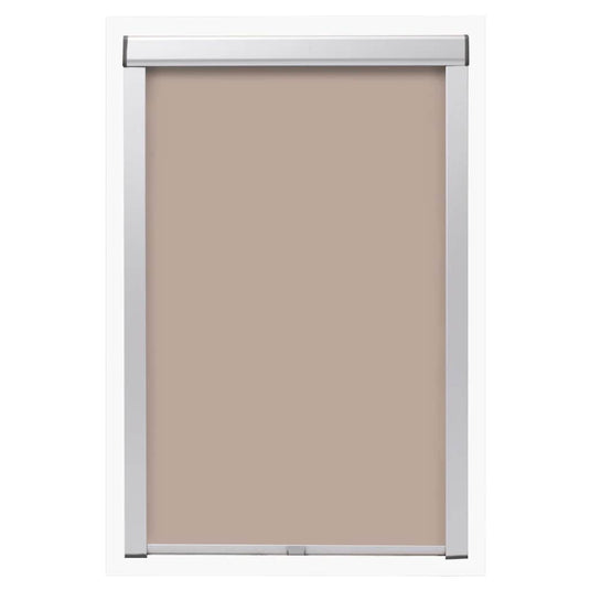 Vidaxl rolgordijn verduisterend beige 102 ggl en ggu