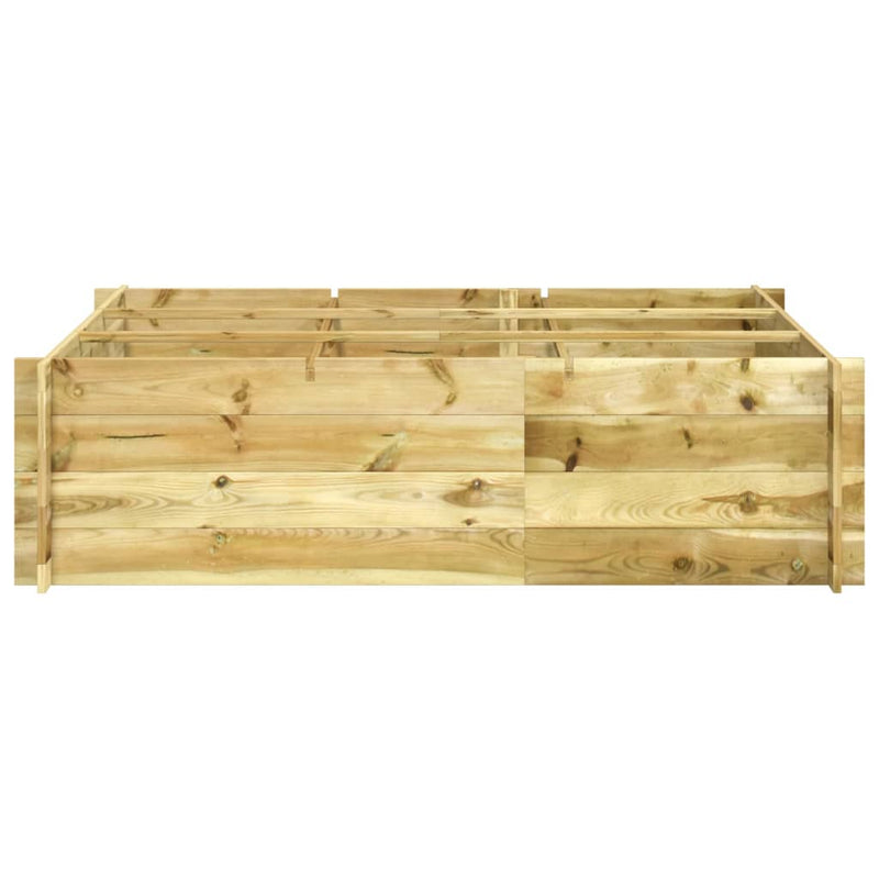 Load image into Gallery viewer, VidaXL Plantenbak verhoogd 150x100x40 cm geïmpregneerd hout
