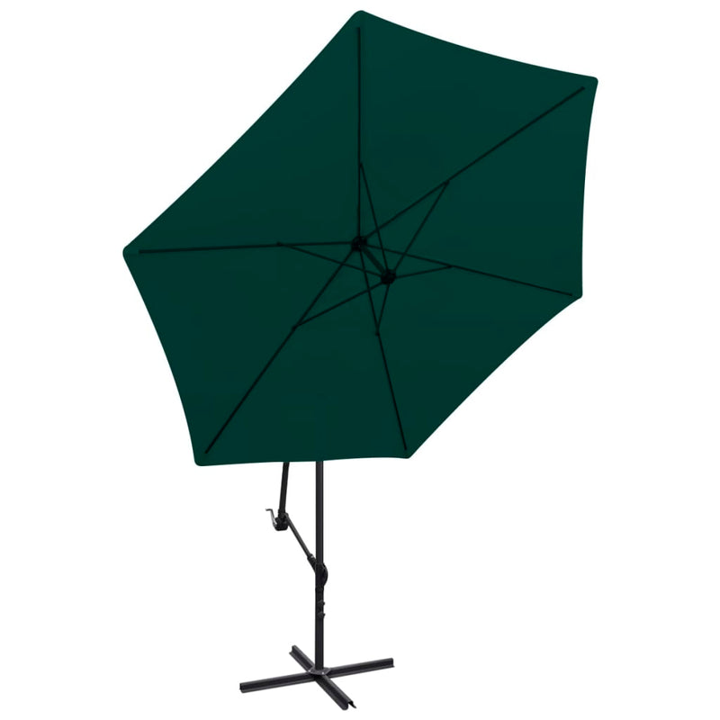 Load image into Gallery viewer, Vidaxl zweefparasol 3 m groen
