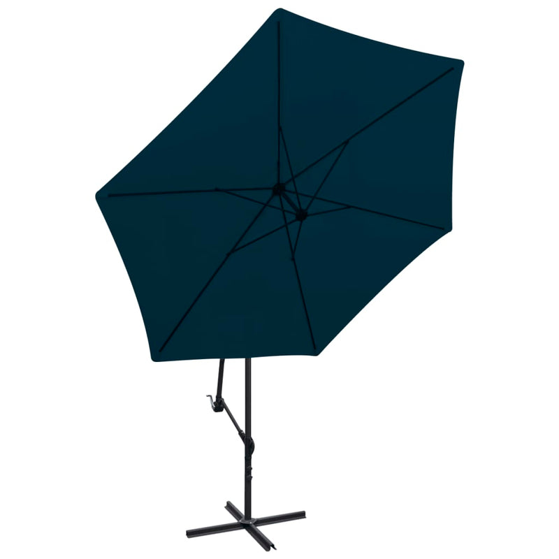 Load image into Gallery viewer, Vidaxl zweefparasol 3 m blauw
