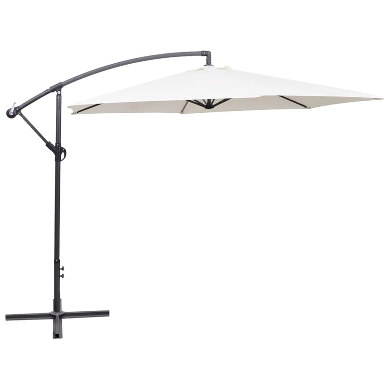 Load image into Gallery viewer, Vidaxl zweefparasol 3 m zandwit
