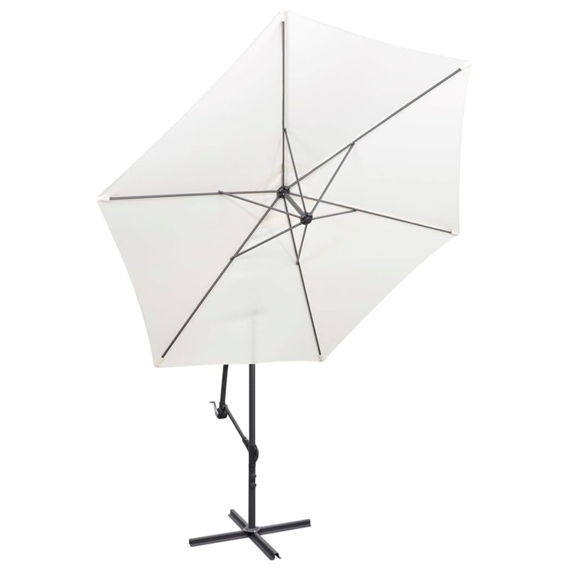 Load image into Gallery viewer, Vidaxl zweefparasol 3 m zandwit
