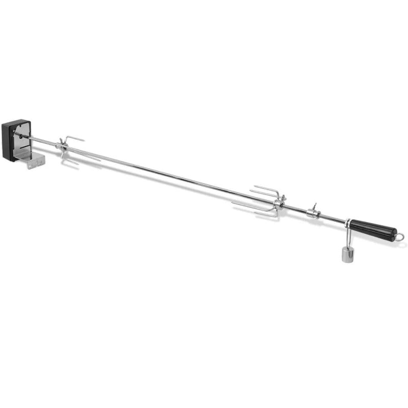 Load image into Gallery viewer, Vidaxl bbq draaispit met motor staal 1200 mm
