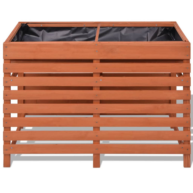 Load image into Gallery viewer, Vidaxl plantenbak 100x50x71 cm hout
