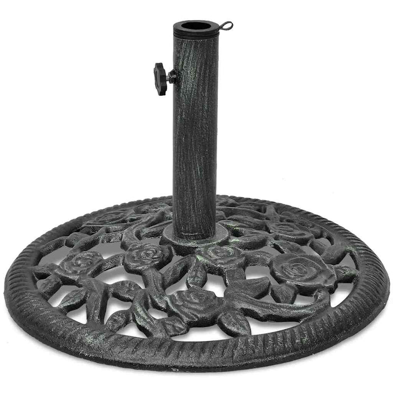 Load image into Gallery viewer, Vidaxl parasolvoet 12 kg 48 cm gietijzer
