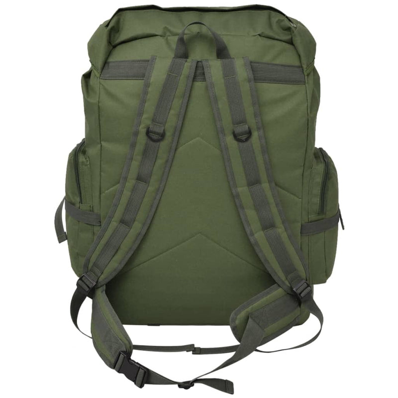 Load image into Gallery viewer, Vidaxl rugzak legerstijl 65 l groen
