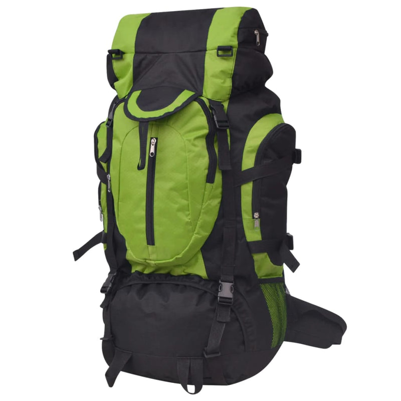 Load image into Gallery viewer, Vidaxl rugzak hiking xxl 75 l zwart en groen
