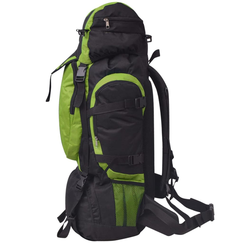 Load image into Gallery viewer, Vidaxl rugzak hiking xxl 75 l zwart en groen
