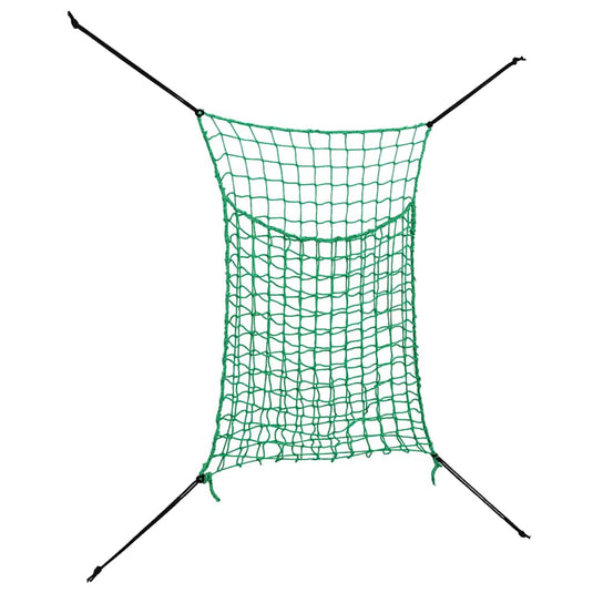 Vidaxl hooinetten 2 st rechthoekig 0,9x1,5 m pp