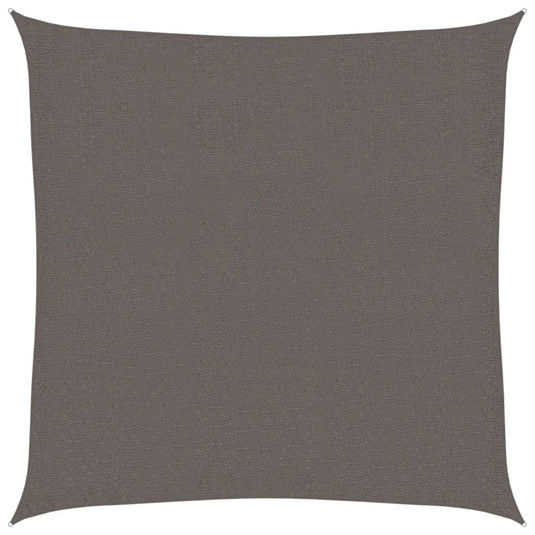 Vidaxl zonnescherm hdpe vierkant 3,6x3,6 m antraciet