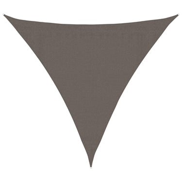 Vidaxl zonnescherm antraciet driehoekig 3,6x3,6x3,6 m hdpe