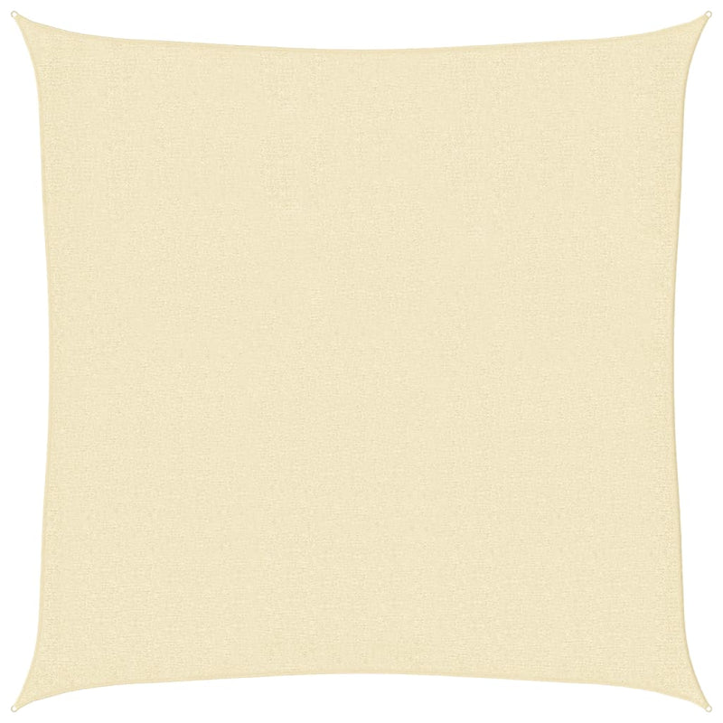 Load image into Gallery viewer, Vidaxl zonnescherm hdpe crème vierkant 3,6x3,6 m
