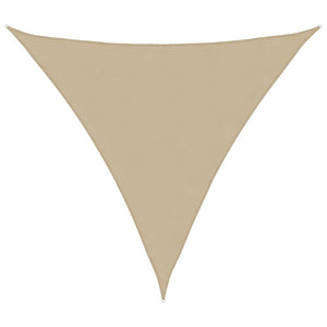 Vidaxl zonnescherm driehoekig 3,6x3,6x3,6 m oxford stof beige