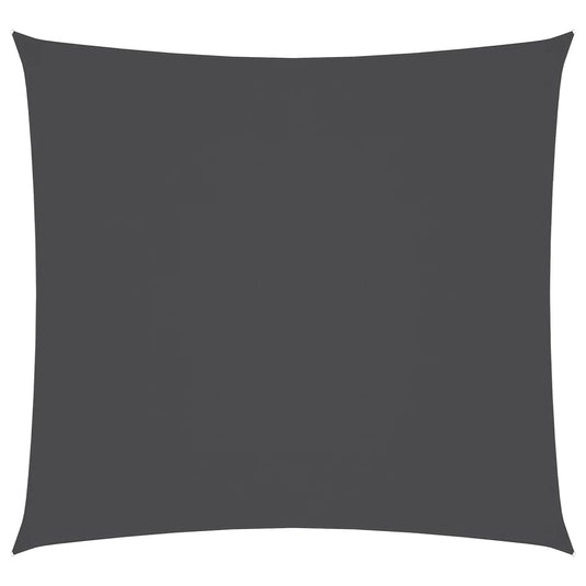 Vidaxl zonnescherm vierkant 3,6x3,6 m oxford stof antracietkleurig