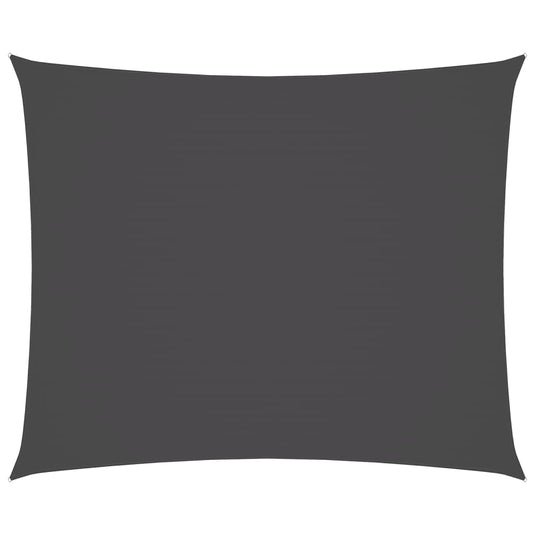 Vidaxl zonnescherm rechthoekig 4x6 m oxford stof antracietkleurig