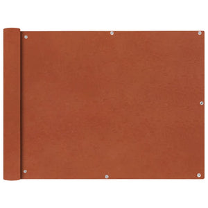 Vidaxl balkonscherm oxford textiel 90x600 cm terracotta