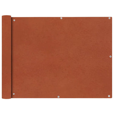 Vidaxl balkonscherm oxford textiel 90x600 cm terracotta