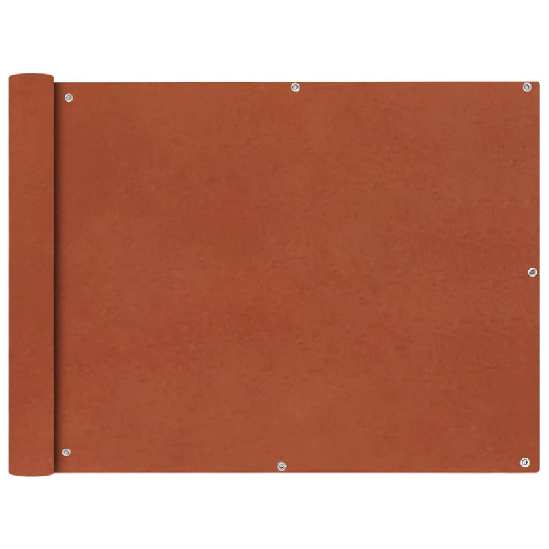 Load image into Gallery viewer, Vidaxl balkonscherm oxford textiel 90x600 cm terracotta
