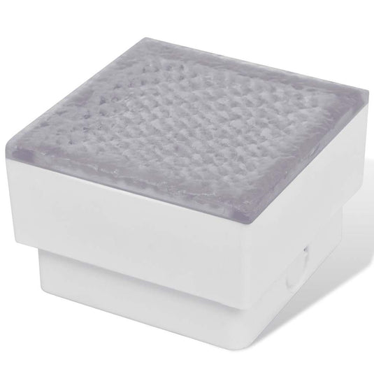 Vidaxl grondspots 12 st led 100x100x68 mm