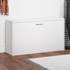 Vidaxl schoenen opbergkast 80x24x45 cm wit