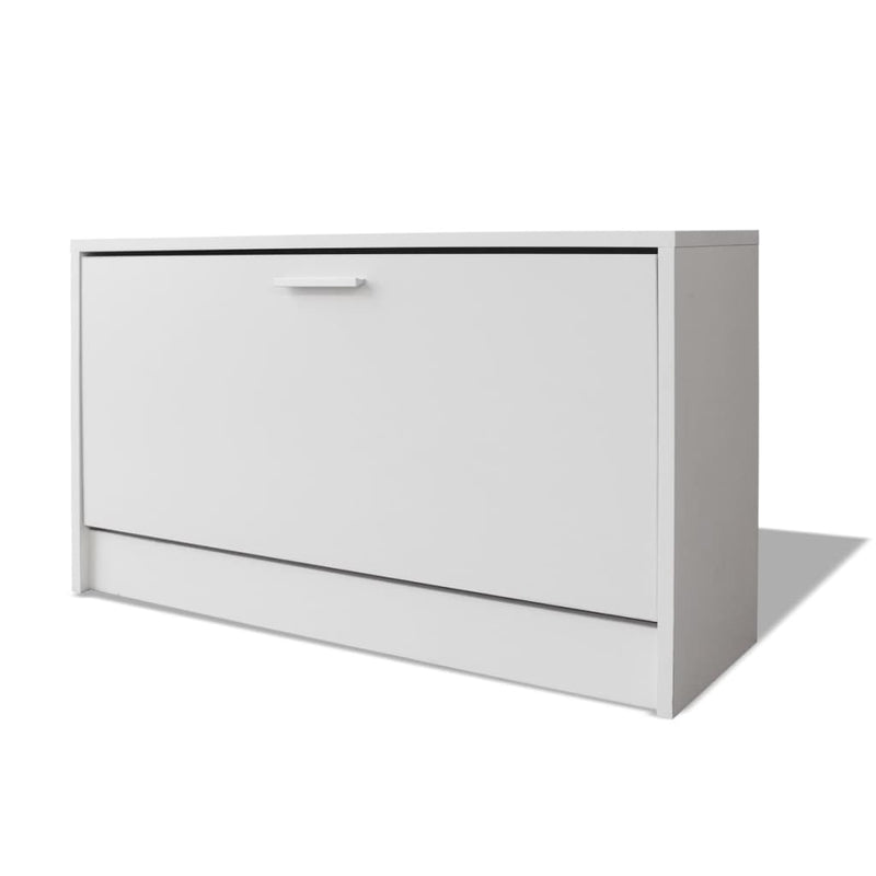 Load image into Gallery viewer, VidaXL Schoenen opbergkast 80x24x45 cm wit
