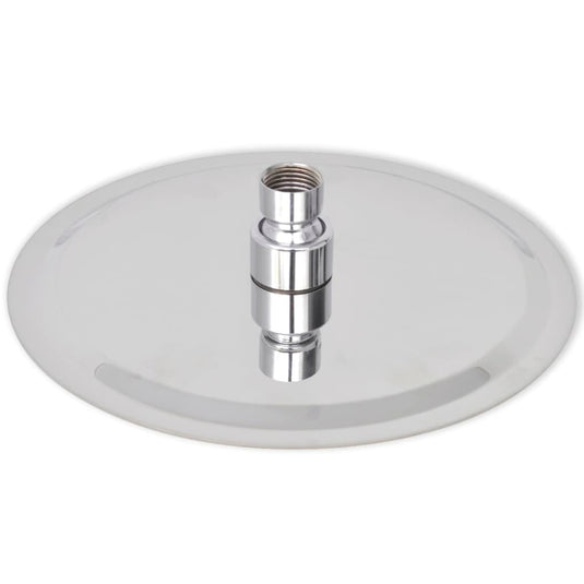 Vidaxl regendouchekop rond 20 cm roestvrij staal