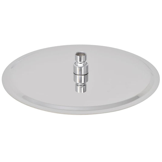 Vidaxl regendouchekop roestvrij staal 30cm rond