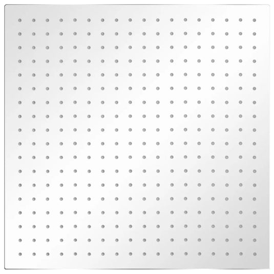 Vidaxl regendouchekop roestvrij staal 50x50 cm vierkant
