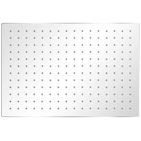 Vidaxl regendouchekop roestvrij staal 30x40 cm rechthoekig