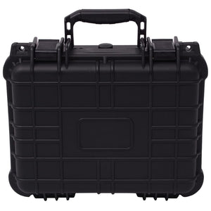 Vidaxl beschermende materiaalkoffer 35x29,5x15 cm zwart