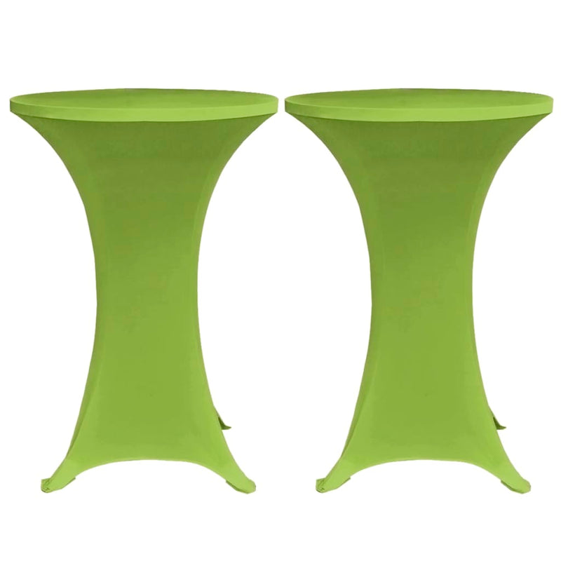 Load image into Gallery viewer, Vidaxl tafelhoes stretch 2 stuks 70 cm groen
