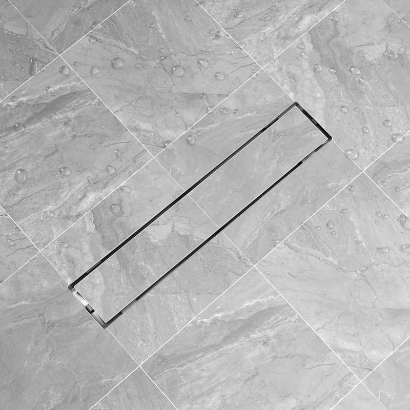 ギャラリービューアに画像をロードする, Vidaxl doucheputje rechthoekig 630x140 mm roestvrij staal
