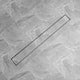Vidaxl doucheputje rechthoekig 1030x140 mm roestvrij staal