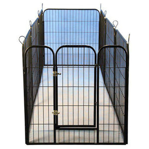 @pet puppyren modulair 79x81 cm zwart