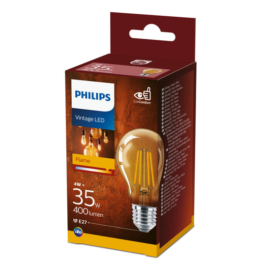 Philips led classic 35w a60 e27 825 gold ndsrt4 verlichting