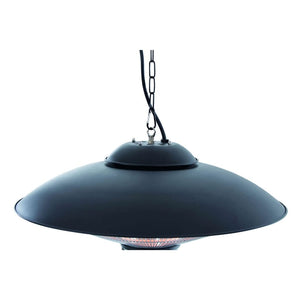 Sunred hangende verwarmer sirius 2100 w halogeen zwart ce09b