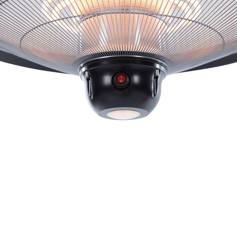 Load image into Gallery viewer, Sunred hangende verwarmer sirius 2100 w halogeen zwart ce09b
