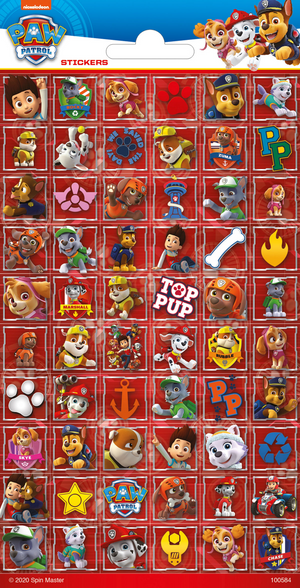 Paw patrol stickervel twinkle -