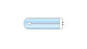 Ouguang uv-lamp blauw 368 nm 9 watt gebogen voor mozzie