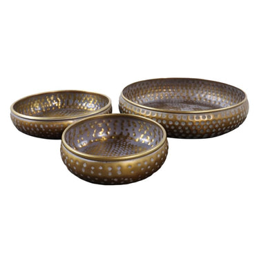 Hsm collection hsm collection 3-delige schalenset decoratief