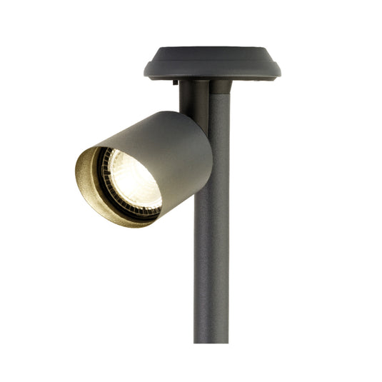 Lumineo solar tuinspot zwart