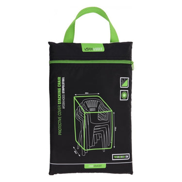 Pro garden tuinstoelen afdekhoes 68x68x105 cm zwart
