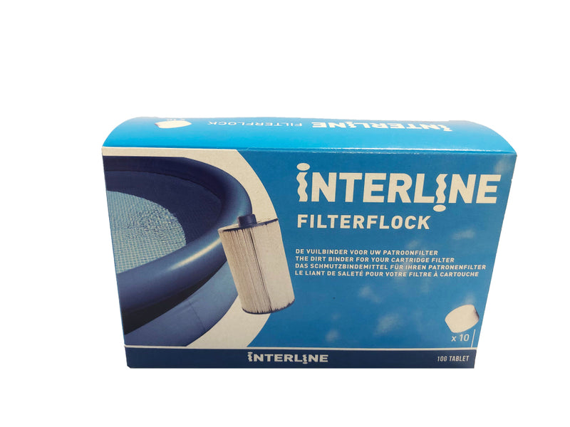 Load image into Gallery viewer, Interline filterflock tabletten voor patroonfilters 10 stuks
