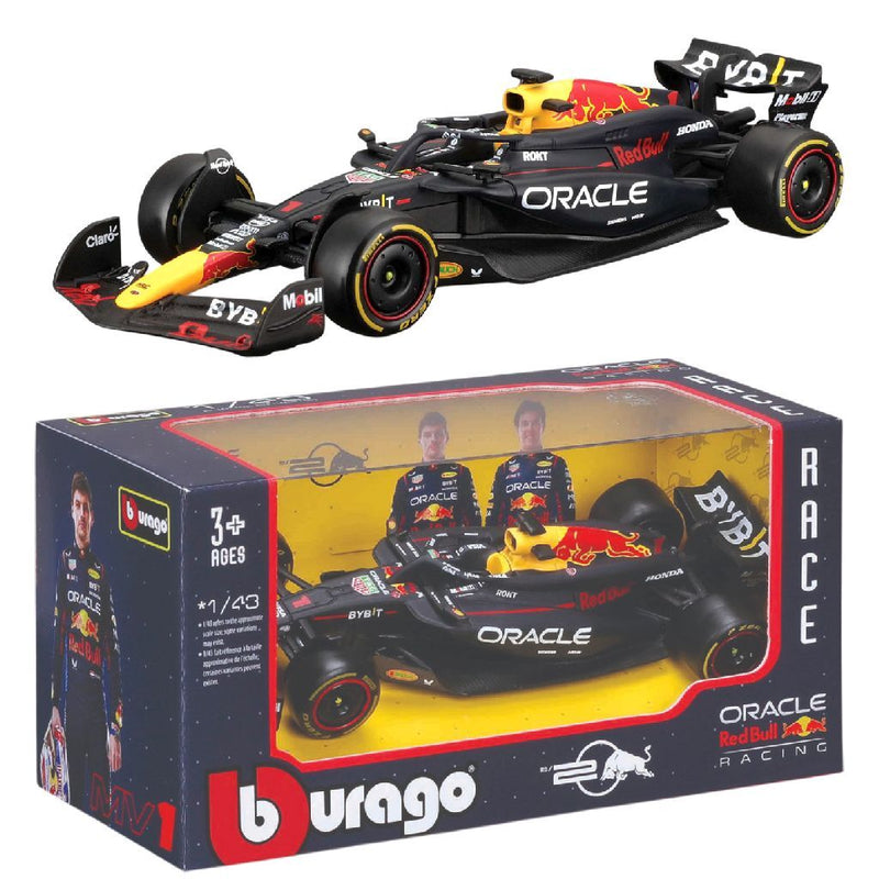 Load image into Gallery viewer, Bburago red bull max verstappen 1:43
