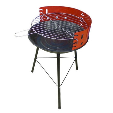Interbosch bbq 4-level 36x36x51.5 cm rood zwart