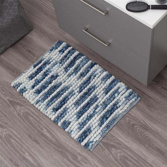 Sealskin vintage badmat 50x80 cm blauw